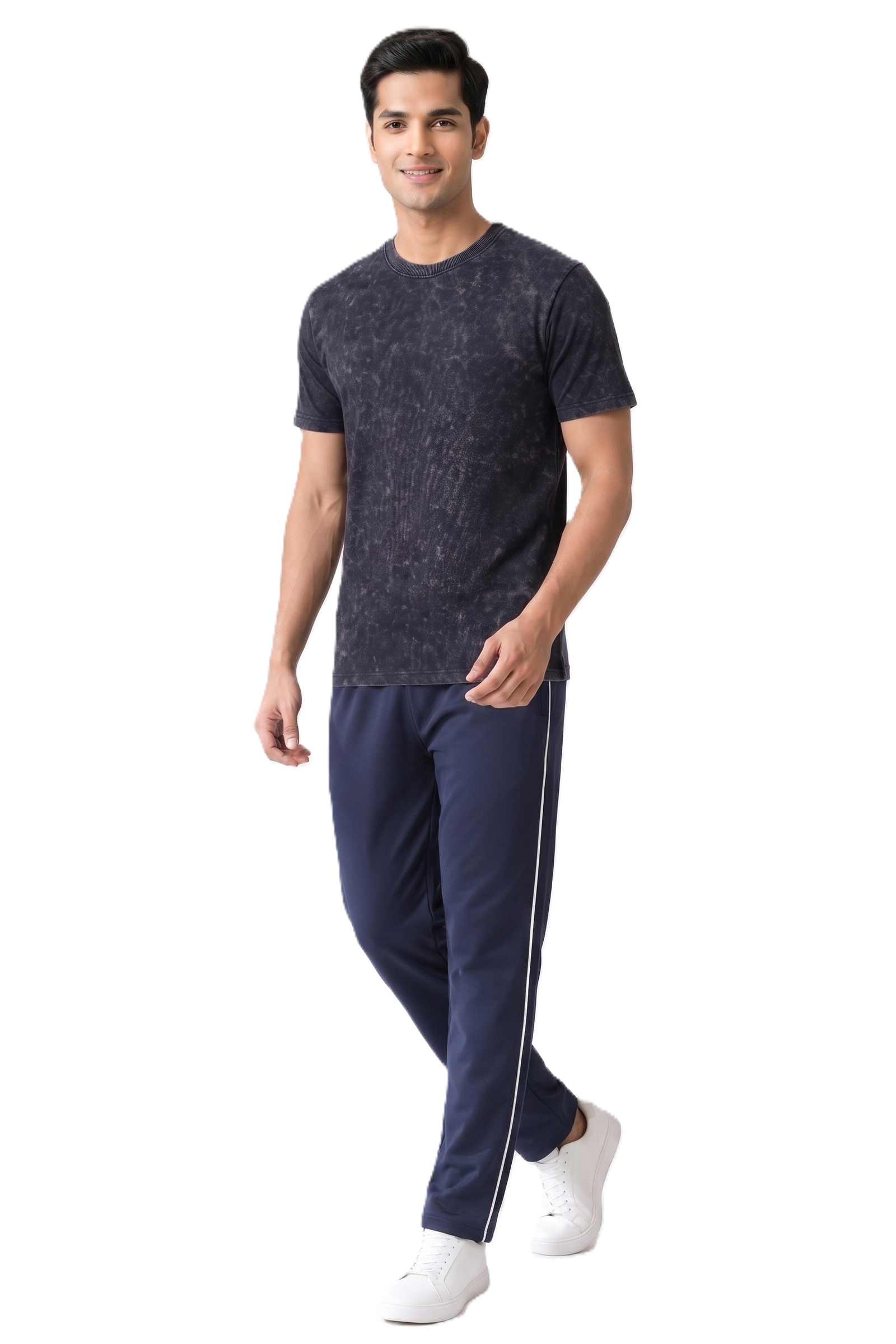 AMBRAM Men’s Acid Wash T-Shirt - Image 3